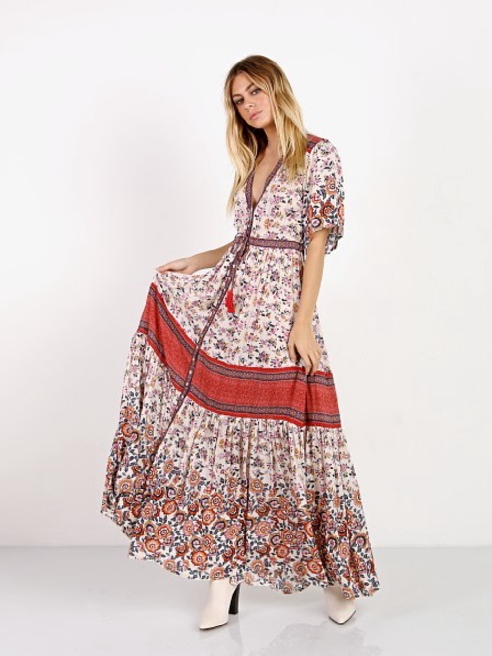 Spell 🌺 Elle Gown in Rosewood Medium